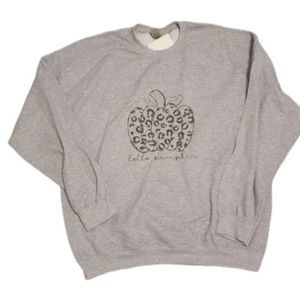Hello pumpkin sweatshirt size xl new with tags